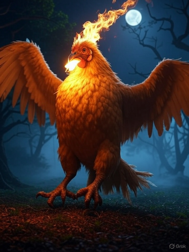 Basan chicken yokai