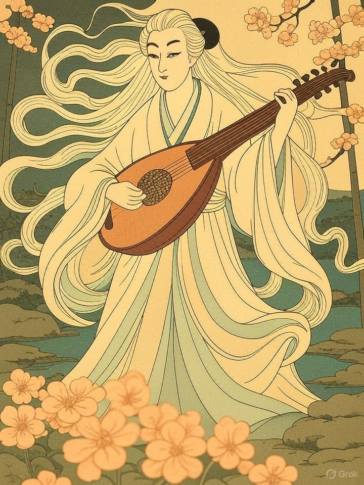 Biwa yokai folklore