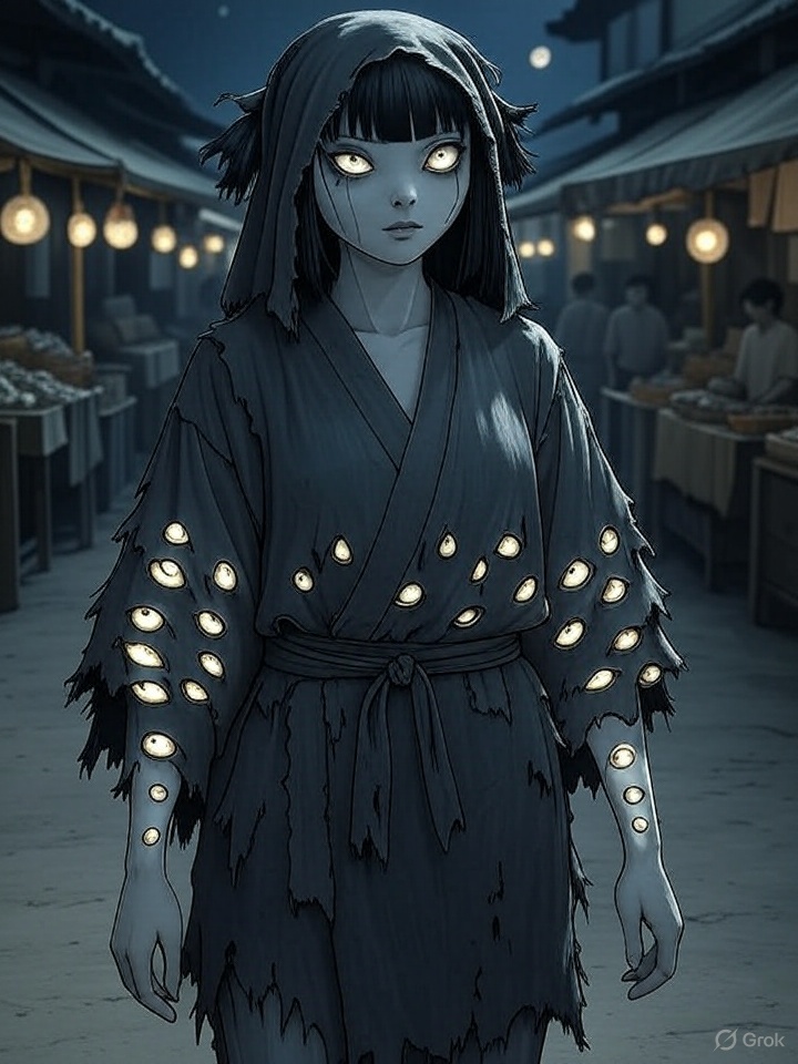Dodomeki yokai art