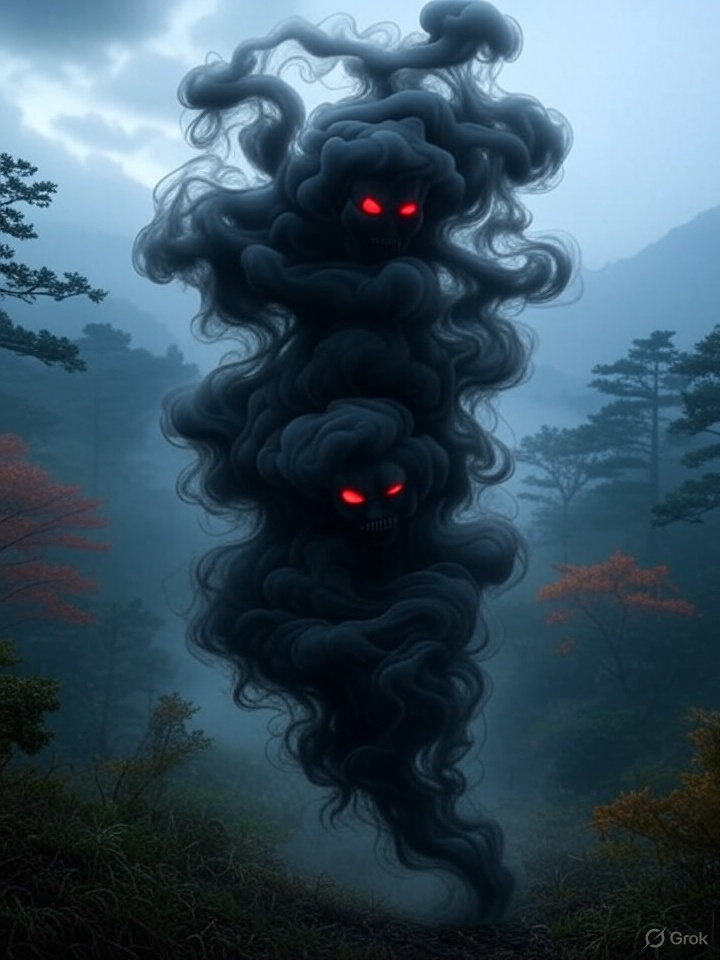 Enenra yokai art
