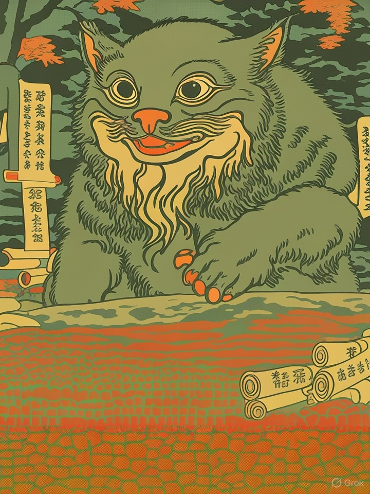 Wisdom beast art