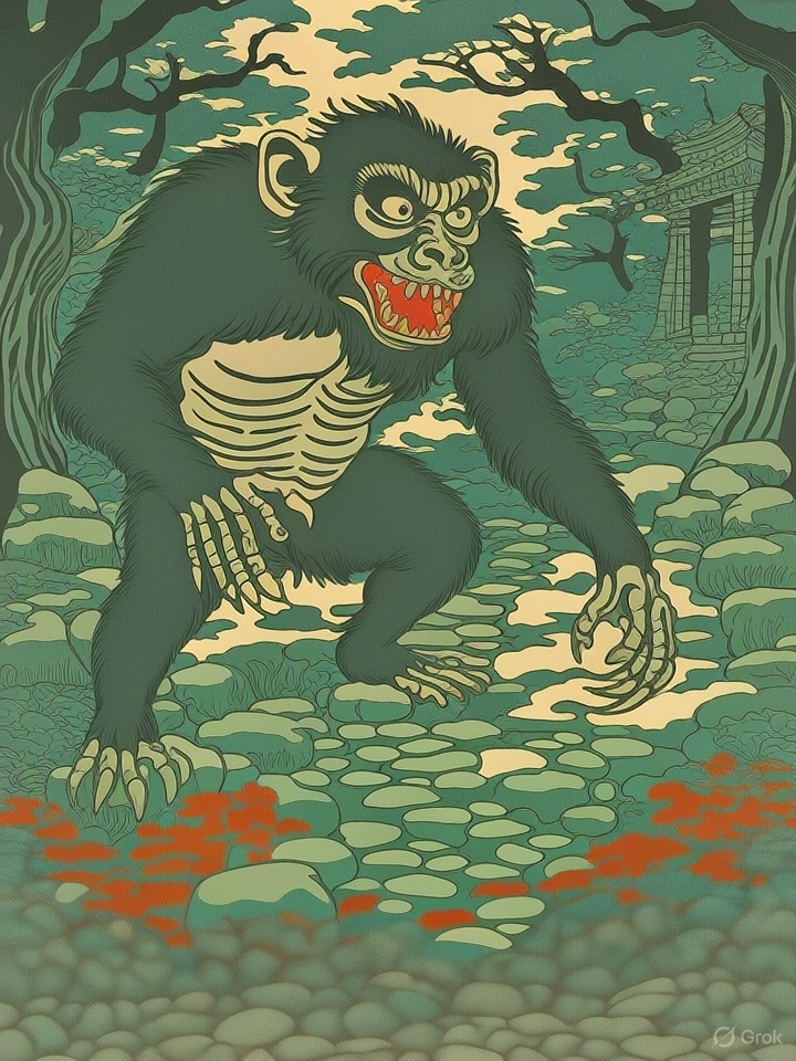 Hihi creature art