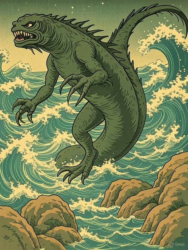 Ocean yokai isonade