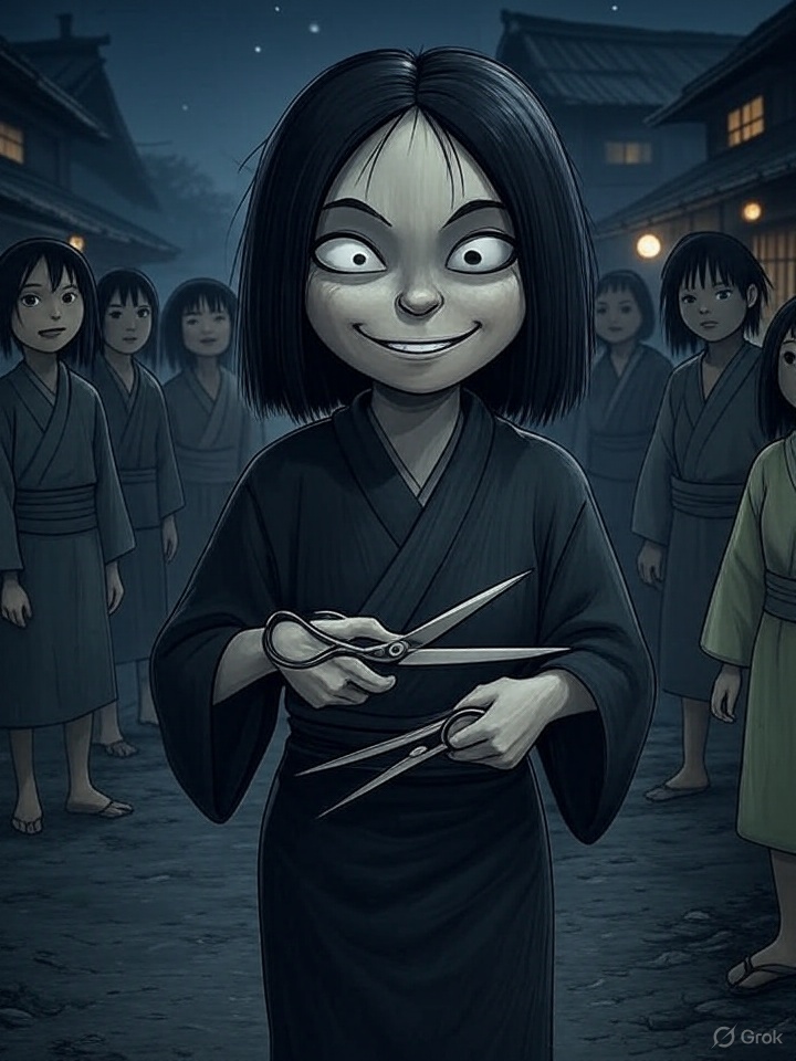 Hair-cutting yokai