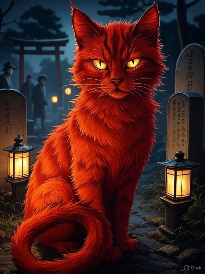 Kasha cat demon