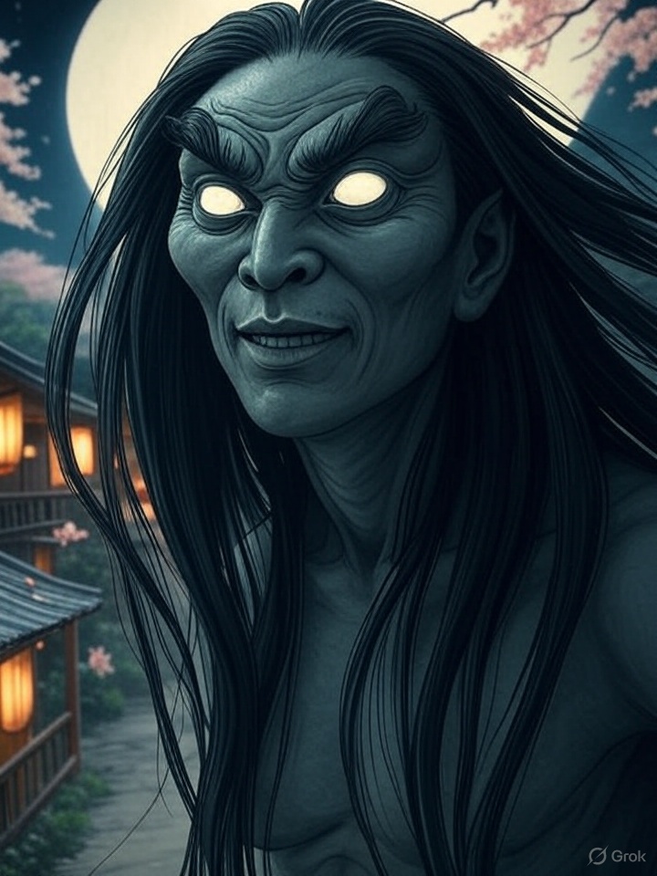 Flying head yokai