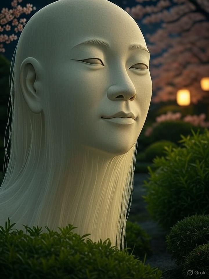 Spirit face yokai